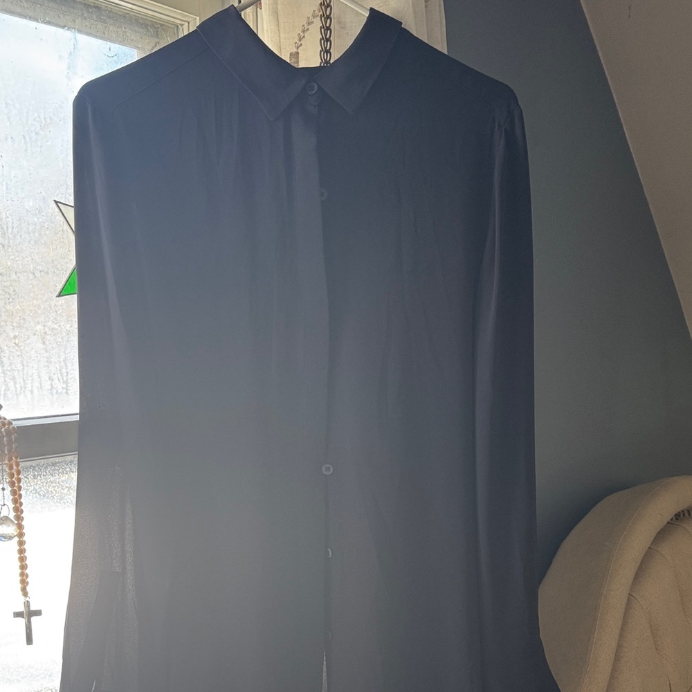Ann Taylor Black Blouse